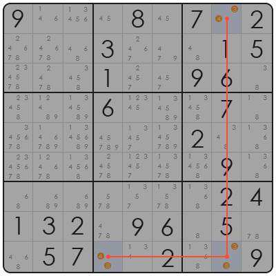sudoku with auto candidate